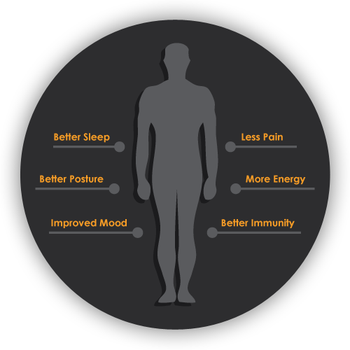 Chiropractic Mont Belvieu TX Circle Graphic